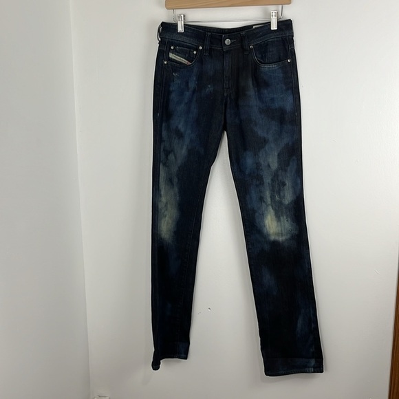 Diesel Rohny Dark Denim Jeans - Picture 2 of 13